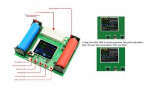 18650 Lithium Battery Capacity & IR Tester Module BT4-1CHN-18650